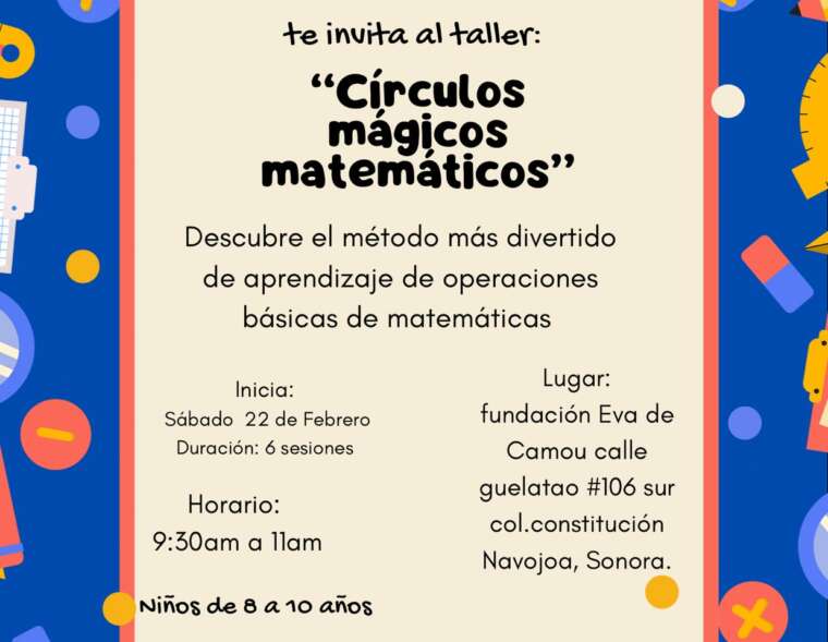 Círculos Mágicos Matemáticos Huatabampo
